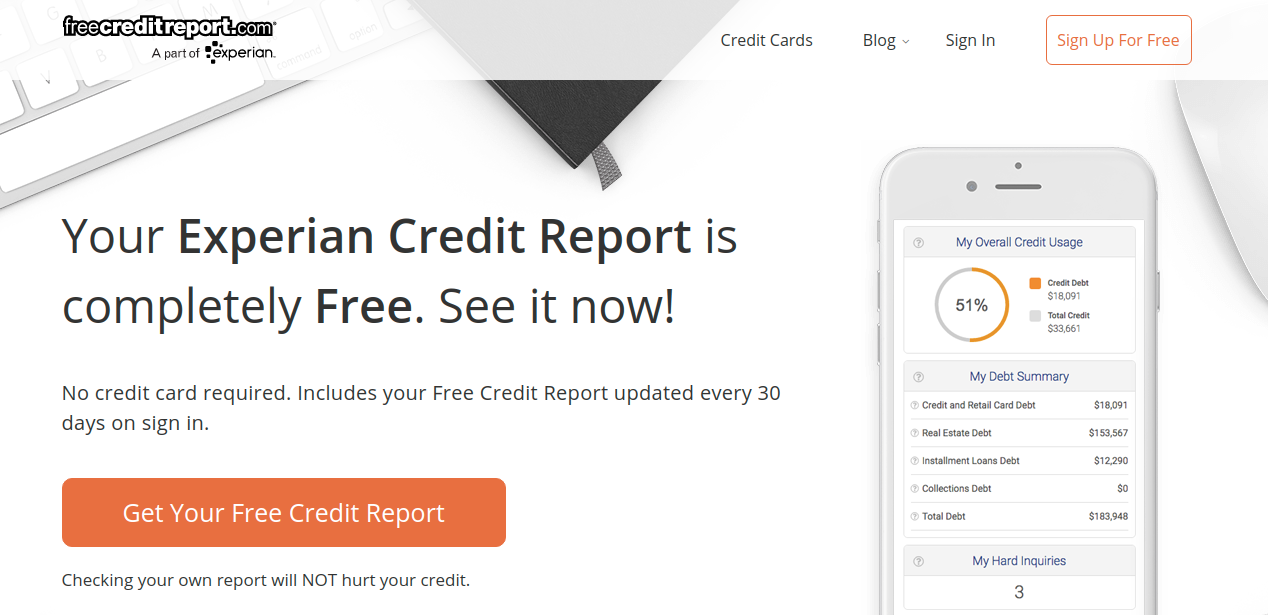 Free Credit Report Logo